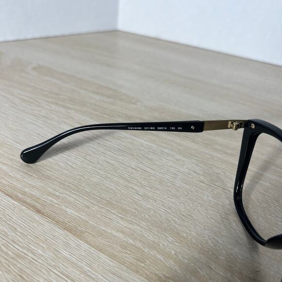 Dolce Gabbana D&G8096 501/8G Sunglasses Black Frames 58-14-135 READ main image 8